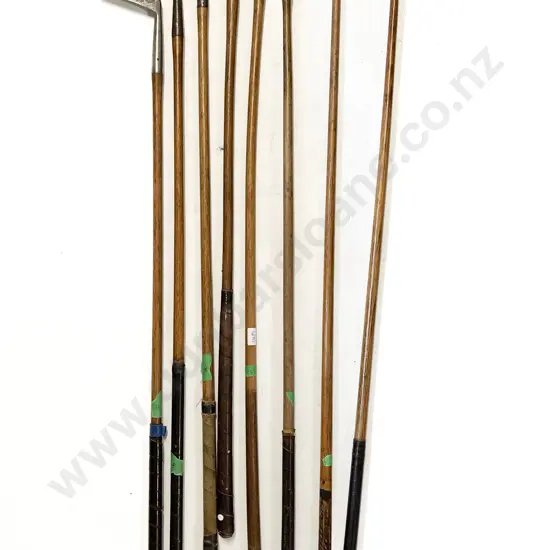 Group Of Vintage Hickory Shafted Woods & Irons