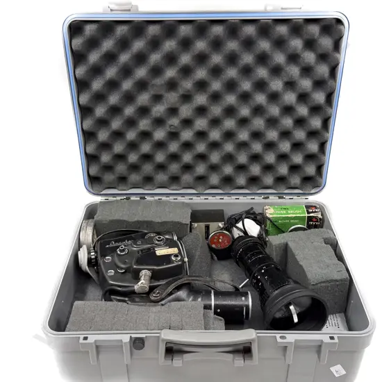 Beaulieu R16 16mm Cine Film Movie Camera with Angenieux - Zoom Type 10 x 12 B Extra Lens & Other Accessories