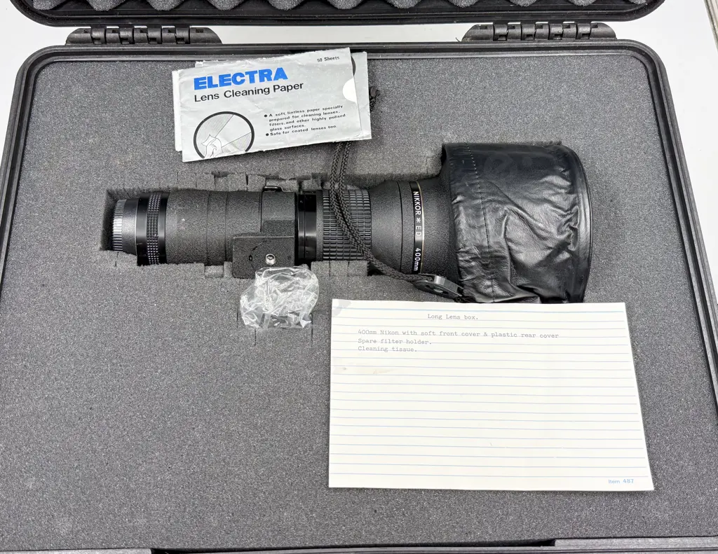 Nikon Nikkor Long Lens 400mm 1:3.5 Image 1++