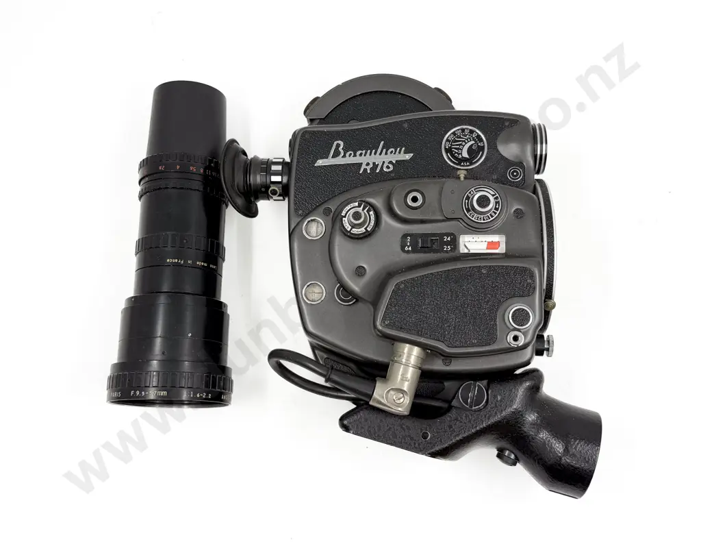 Beaulieu R16 Movie Camera 16mm Cine Film with Angenieux Lens Image 1++