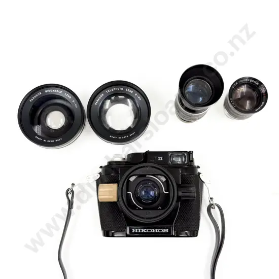 Nikon Nikonons Camera with Nikkor Lens & Various Other Lens