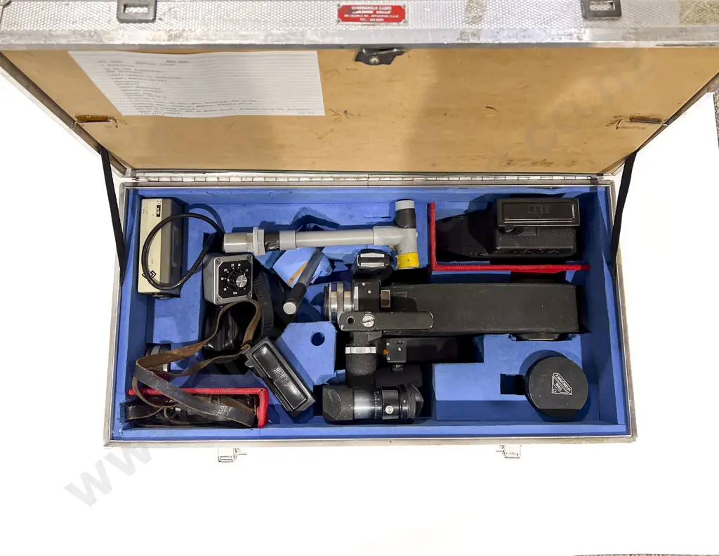 LC Eclair ACL Camera Body with Lenses & Accessories in Travel Case Image 1++