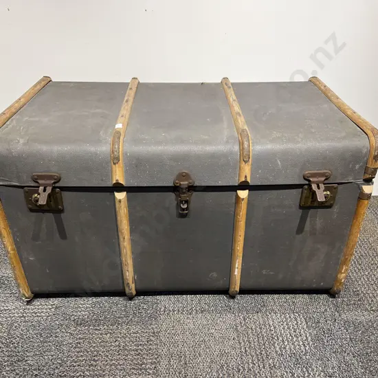 Vintage Steamer Travel Trunk
