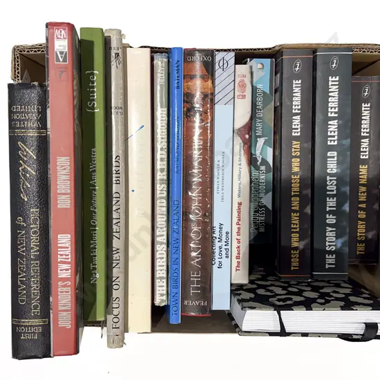 Quantity of Art & Assorted Books