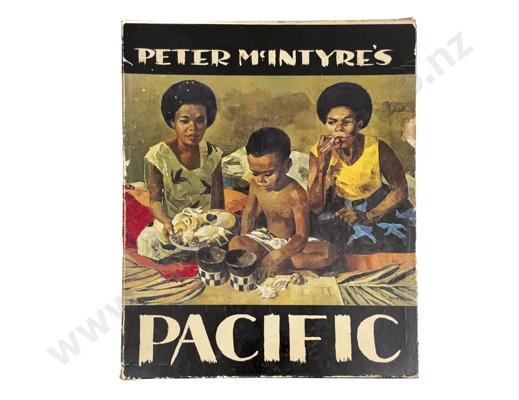 Peter McIntyre's Pacific with Inset Signed Presentation Edition Sheet Image 1++