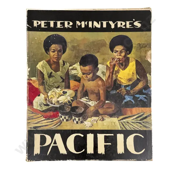 Peter McIntyre's Pacific with Inset Signed Presentation Edition Sheet