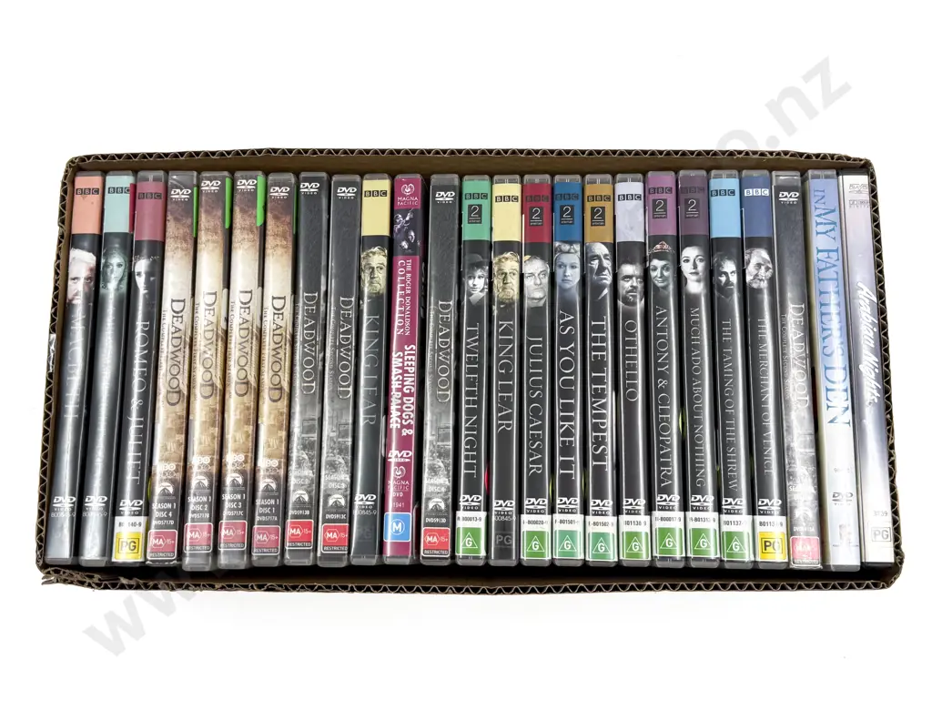 Quantity of DVDs Image 1++