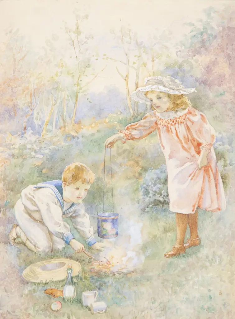 E Lance - A Picnic in the Woods Image 1++