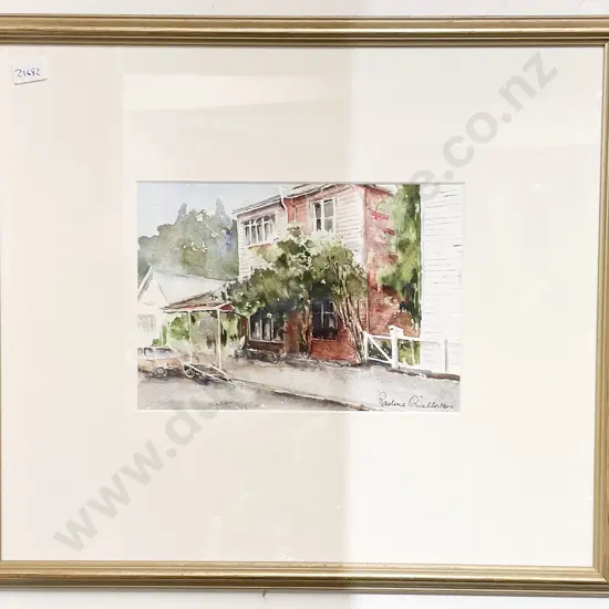 Pauline O'Sullivan - Holloway Road Aro Valley - Watercolour