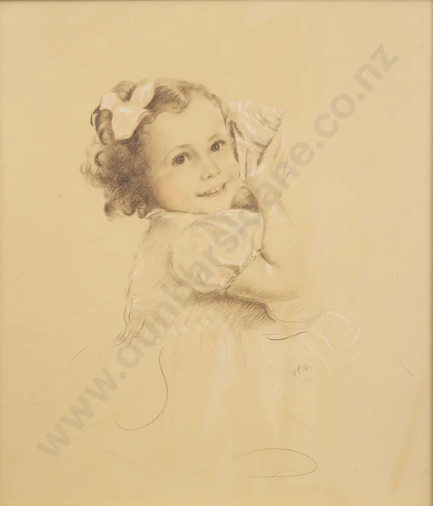 F Cohen - Portrait of A Young Girl Image 1++