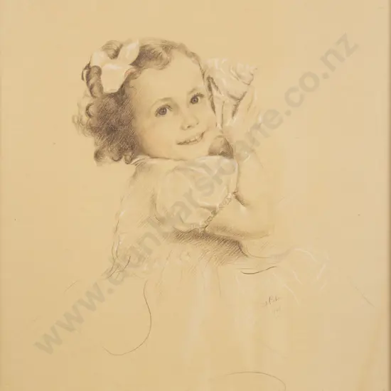 F Cohen - Portrait of A Young Girl