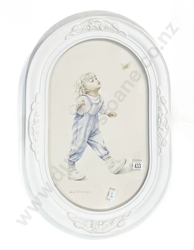 Carol Aldridge - Portrait of a Child - Watercolour Image 1++