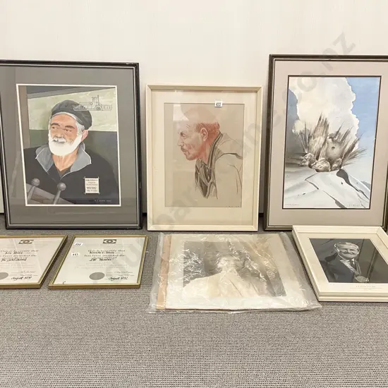 Three Kenneth Niven Artwork & Four Others