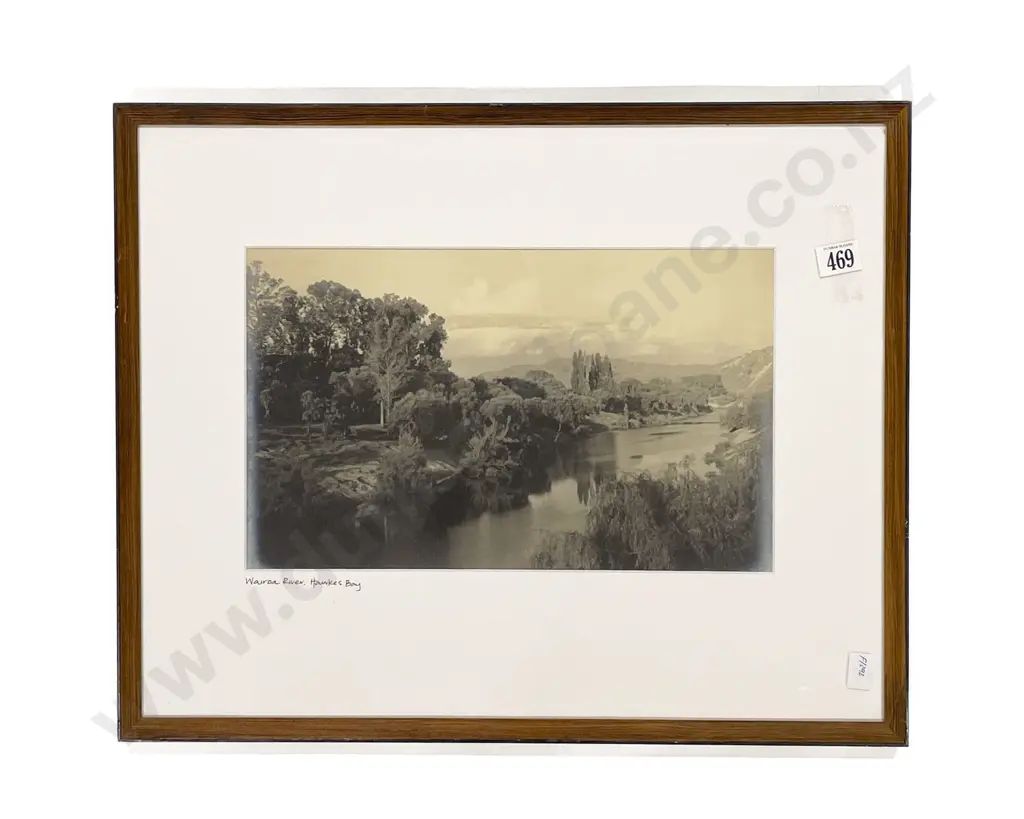 "Wairoa River Hawkes Bay" - Silver Gelatin Print Image 1++