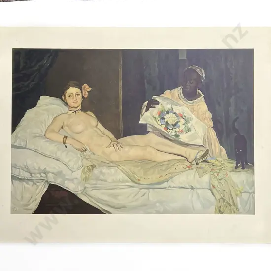 Six Vintage Reproduction Old Master Prints of Sizes