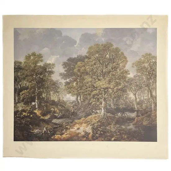 Five Vintage Reproduction Old Master Prints of Sizes