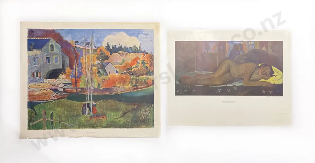 Six Vintage Reproduction Old Master Prints of Sizes Image 1++