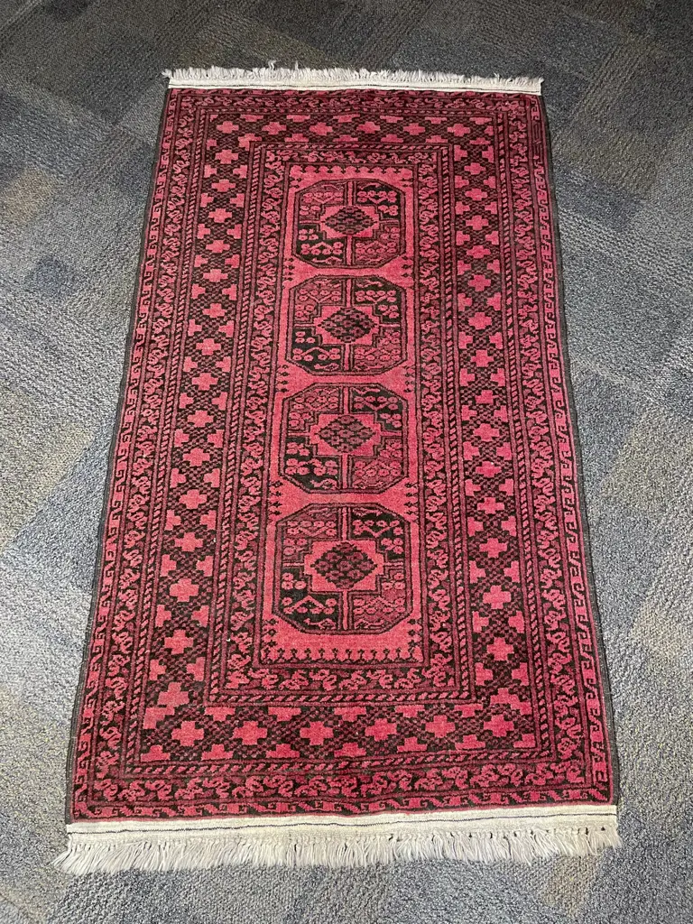 Afghan Wool Rug Image 1++