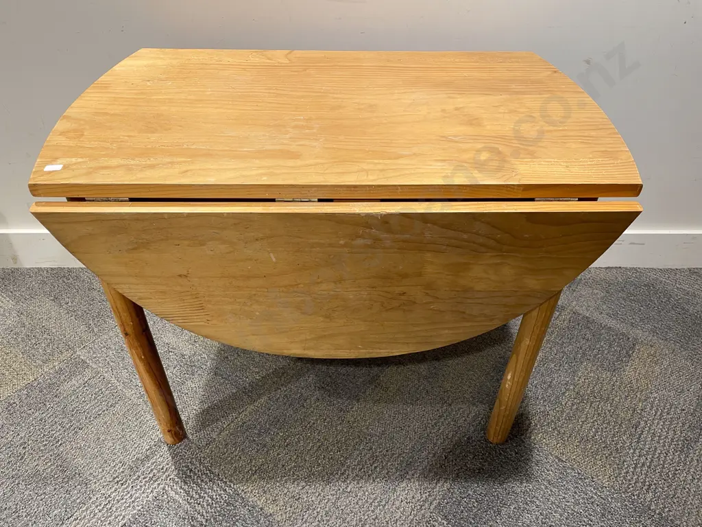 Jointed Pine Drop Leaf Table Image 1++