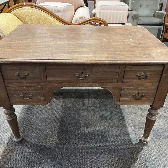 Vic Mahogany Partners Desk