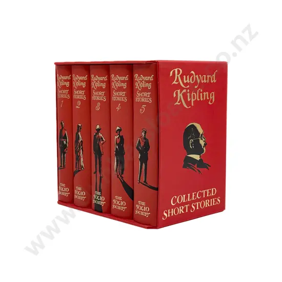 Rudyard Kipling - Short Stories Five Volume Box Set