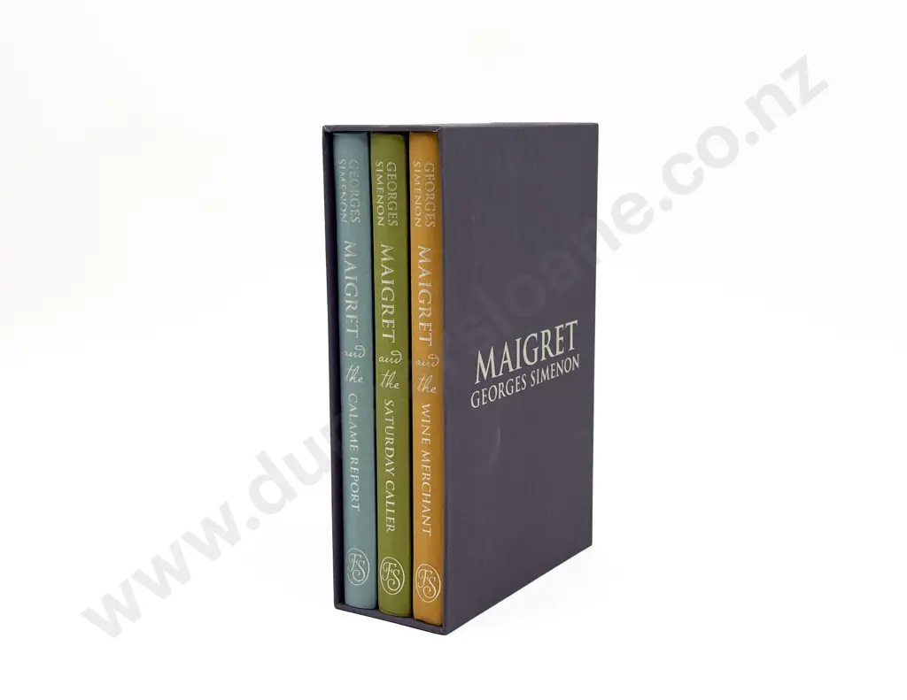 Georges Simenon - Three Volume Boxed Set Image 1++