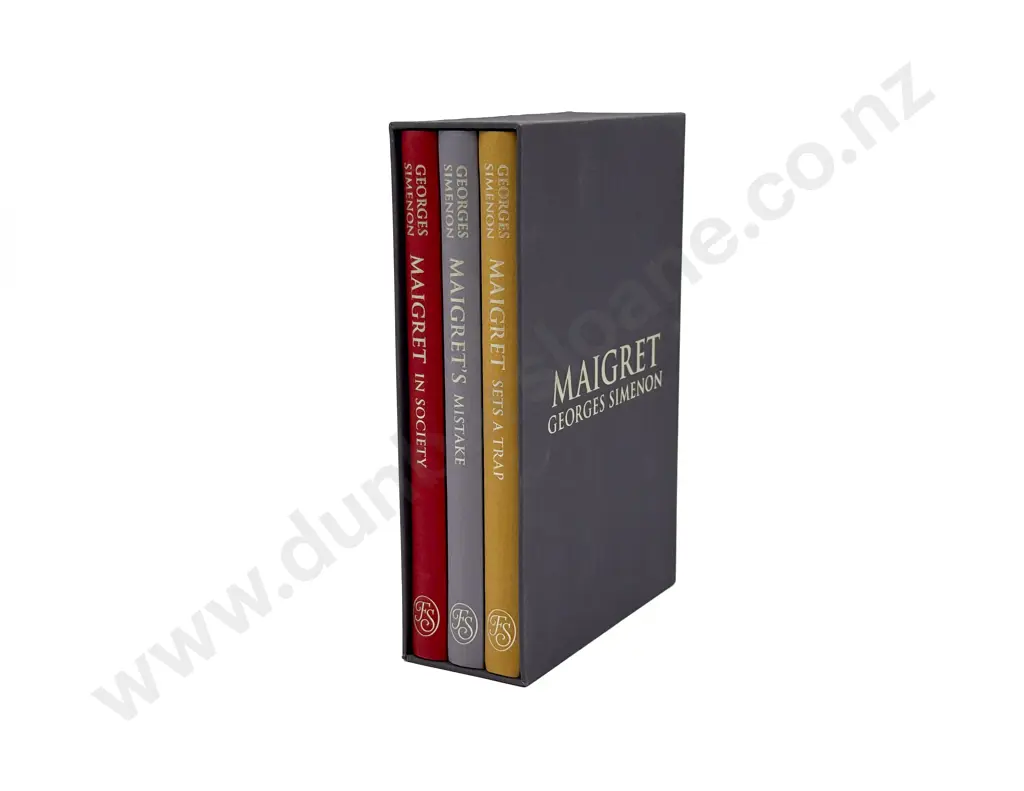 George Simenon - Three Volume Boxed Set Image 1++