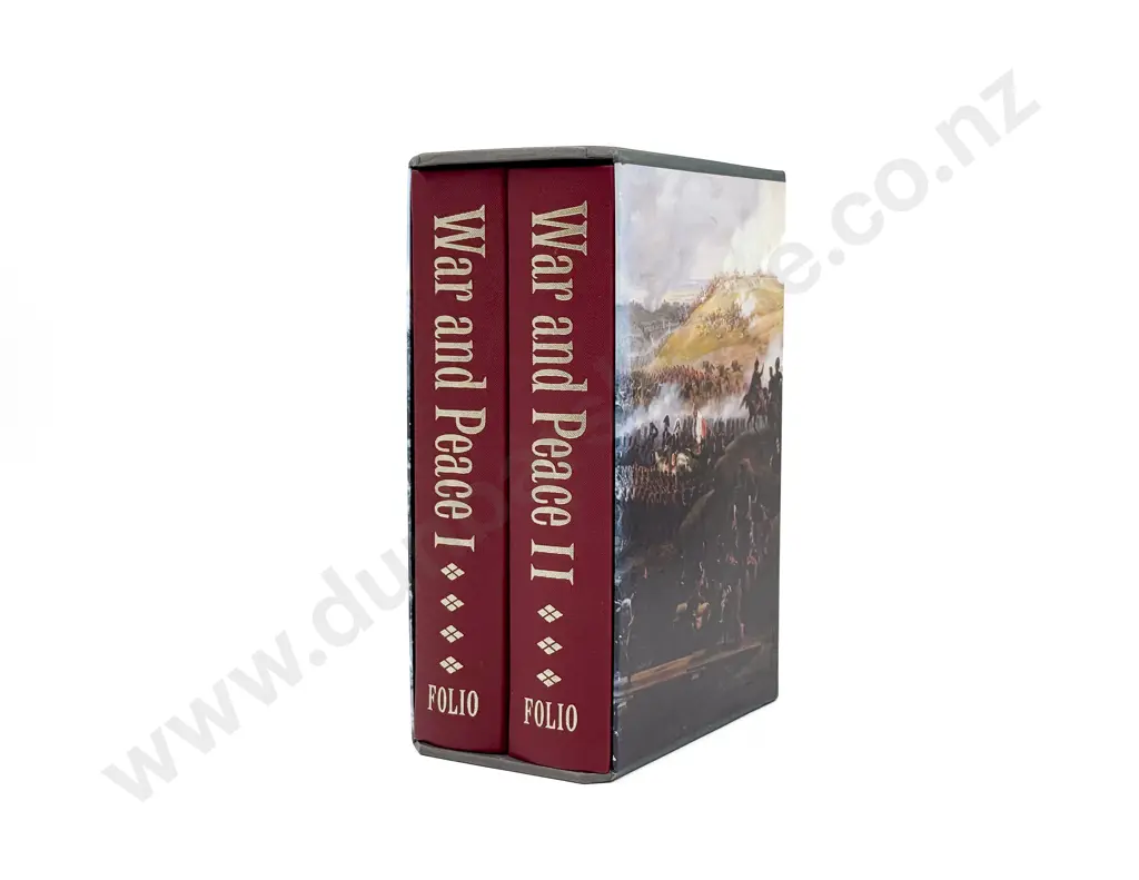 Leo Tolstoy - War & Peace Two Volume Boxed Set Image 1++