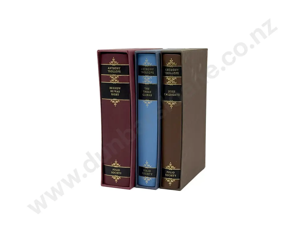 Anthony Trollope - Three Boxed Volumes Image 1++
