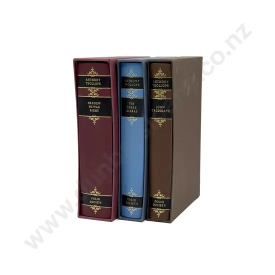 Anthony Trollope - Three Boxed Volumes