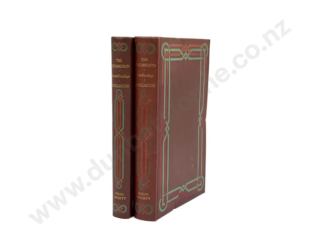 Boccaccio - The Decameron (Two Volumes) Image 1++