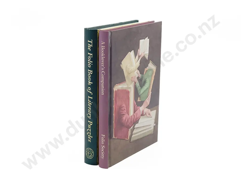 The Folio Book of Literary Puzzles & A Booklover's Companion Image 1++