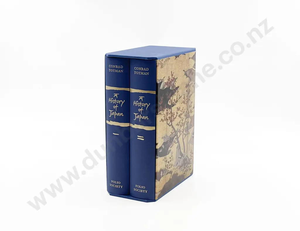 Conrad Totman - Two Volume Boxed Set of A History of Japan Image 1++