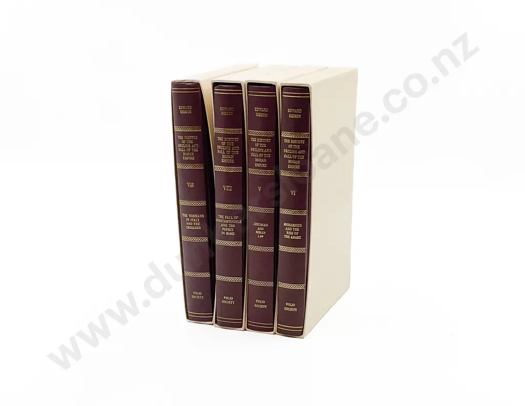 Edward Gibbon - Four Volume Boxed Set Image 1++