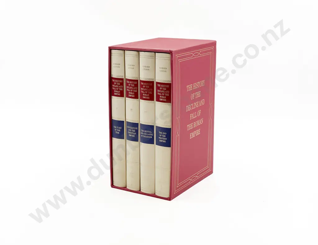 Edward Gibbon - Four Volume Boxed Set Image 1++
