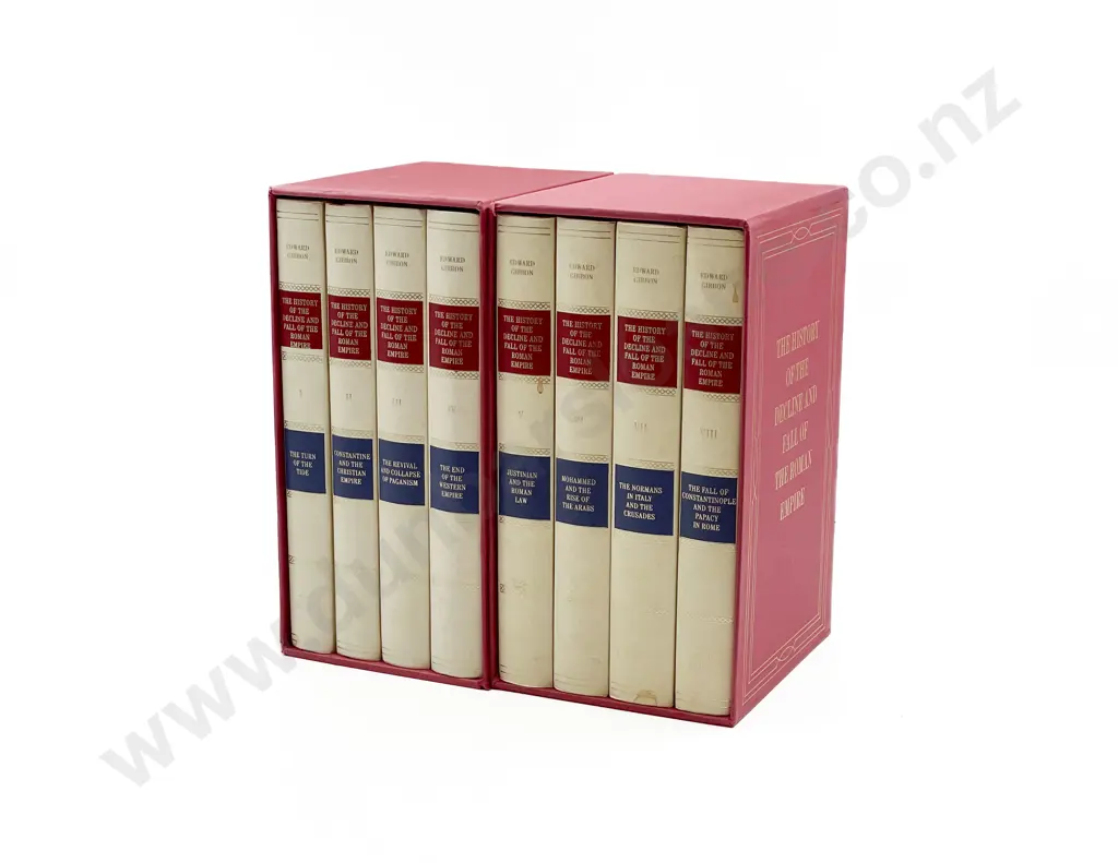 Edward Gibbon - Eight Volume Boxed Set Image 1++