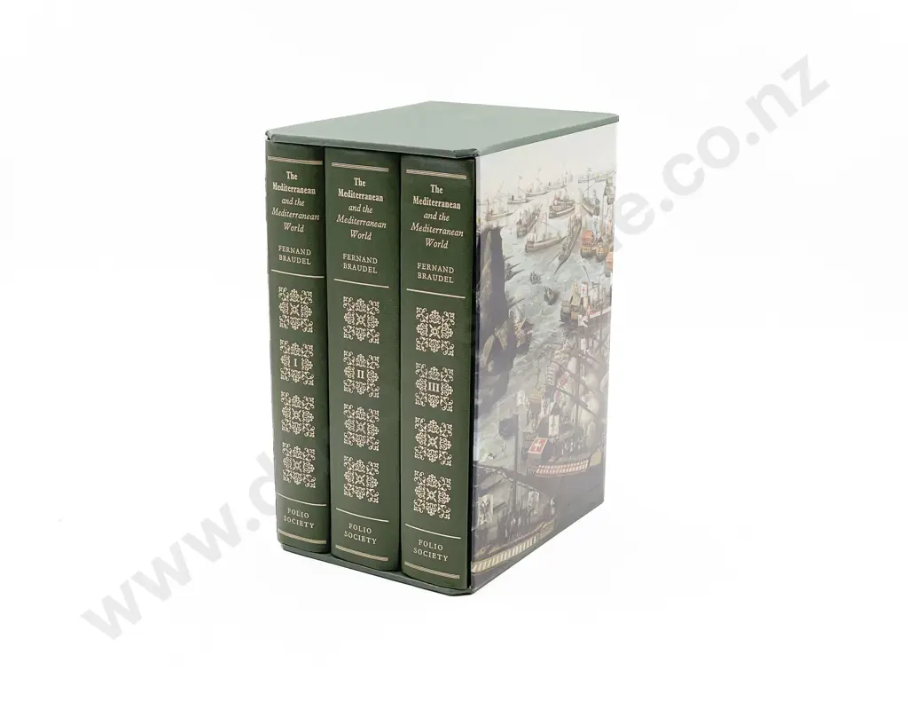 Fernand Braudel - Three Volume Boxed Set Image 1++