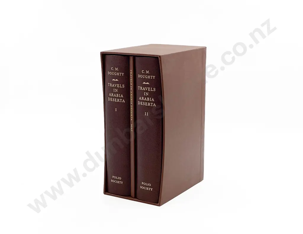 C.M. Doughty - Two Volume Boxed Set Travels in Arabia Deserta Image 1++