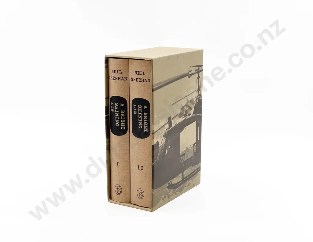 Neil Sheehan - Two Volume Boxed Set of A Bright Shining Lie Image 1++