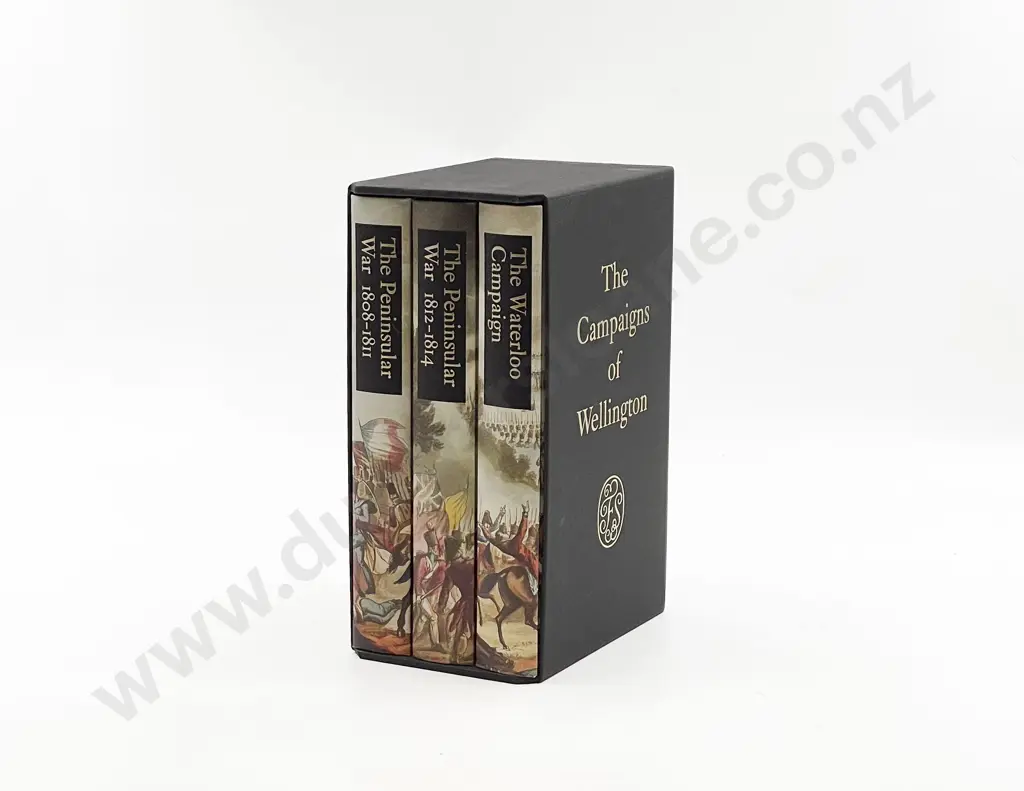 The Folio Society Three Volume Boxed Set of The Campaigns of Wellington Image 1++
