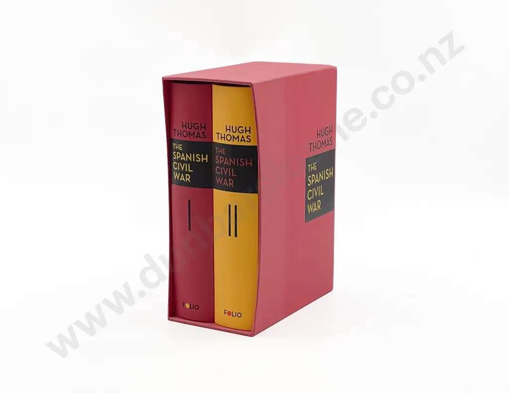 Hugh Thomas Two Volume Boxed Set of The Spanish Civil War Image 1++