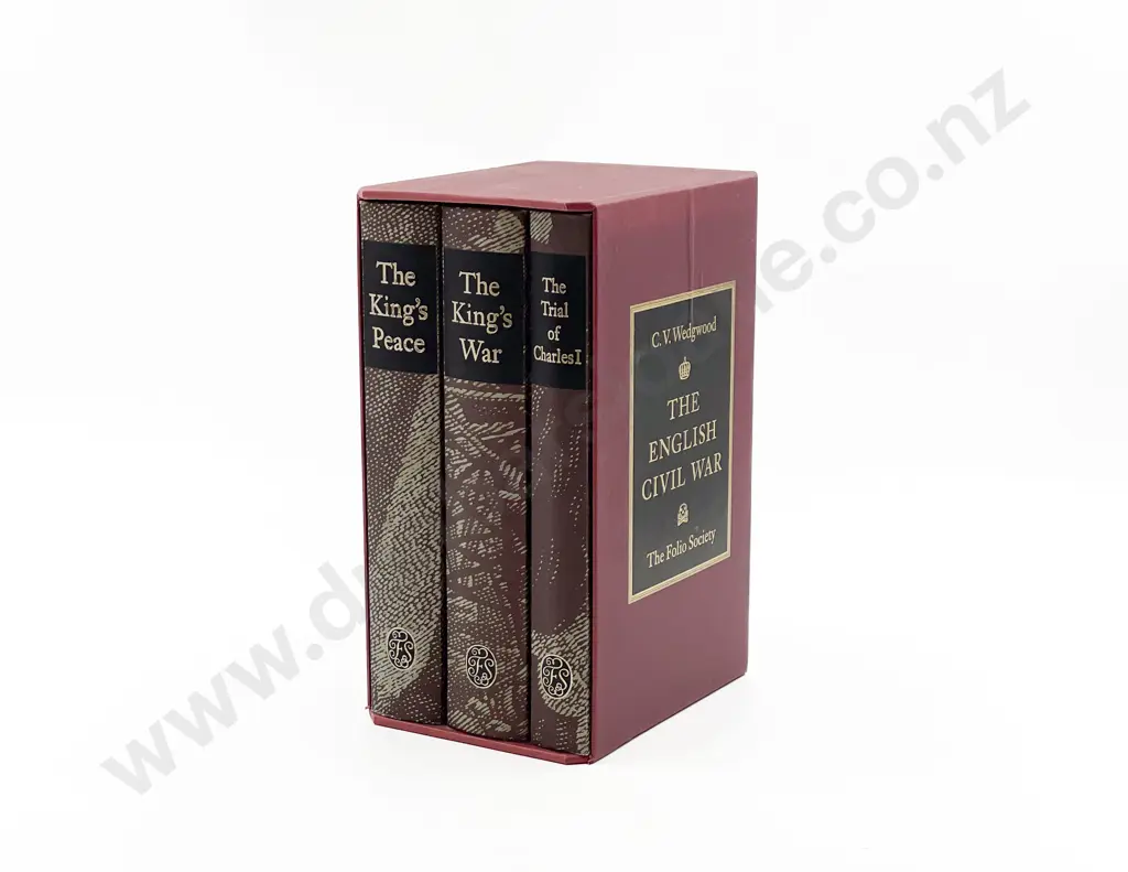 C. V. Wedgwood Three Volume Boxed Set of The English Civil War Image 1++