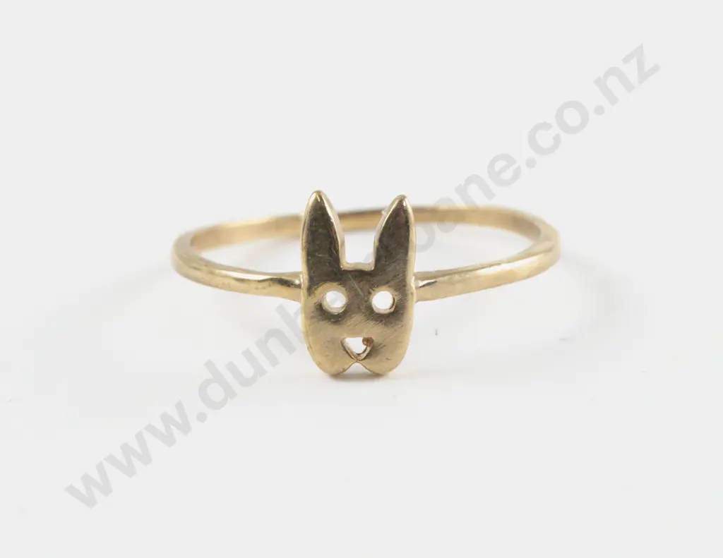 Karen Walker 9ct Rabbit Ring Image 1++
