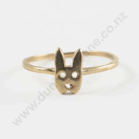 Karen Walker 9ct Rabbit Ring