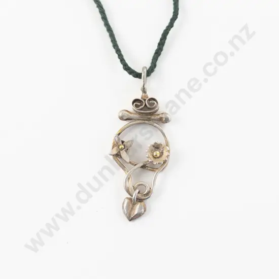 NZ Jeweller Penelope Barnhill 'Words to Unlock my Heart' Pendant