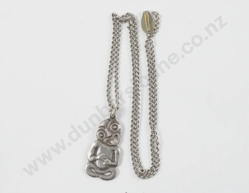 S/S Tiki Pendant on Chain Image 1++