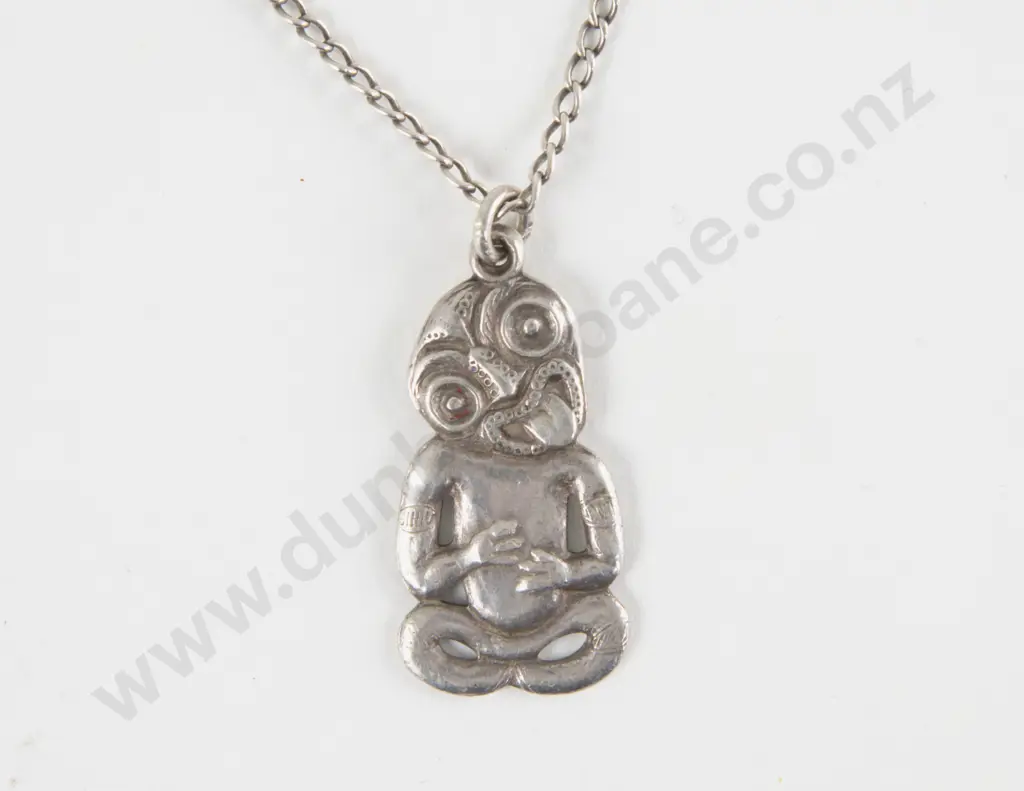 S/S Tiki Pendant on Chain Image 1++