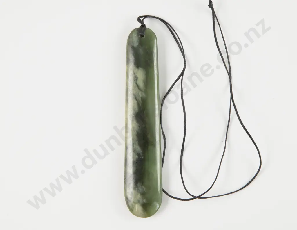 Modern Large Greenstone Pendant Image 1++