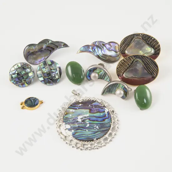 Collection of NZ Paua Jewellery