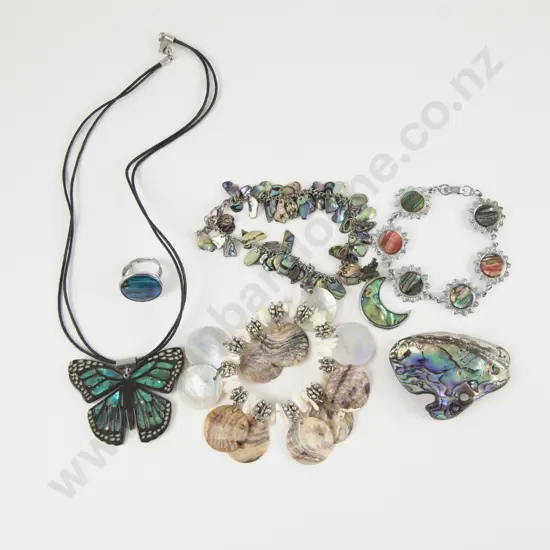 Collection of Assorted S/S Paua Jewellery